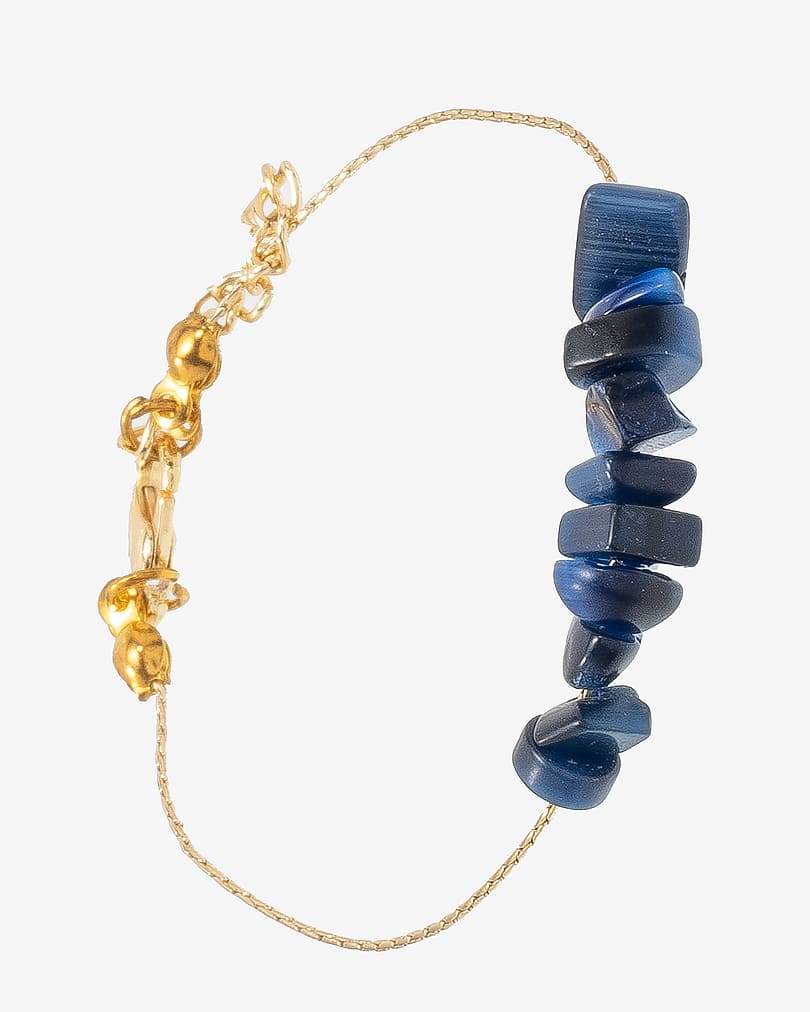 سوار معصم نسائي حجر لازورد