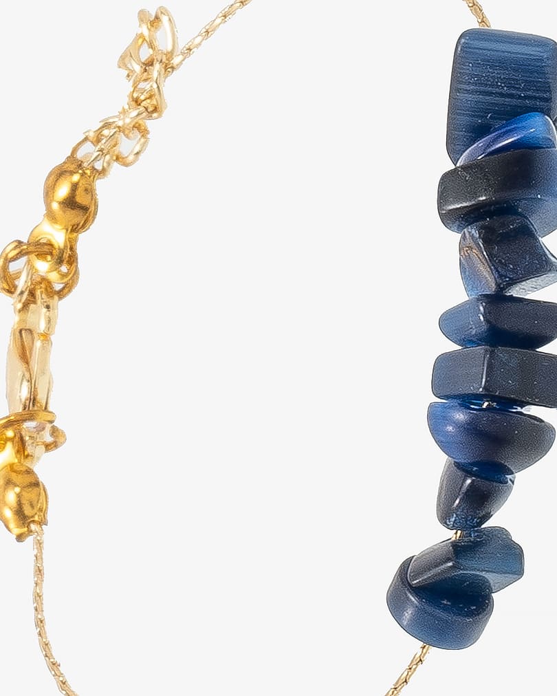 سوار معصم نسائي حجر لازورد