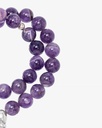 Amethyst Silver Rosary ROS384PR