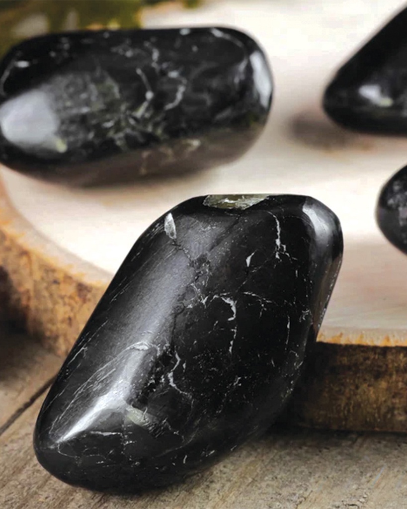 سبحة فضة حجر أستروفيليت وسترين طبيعي