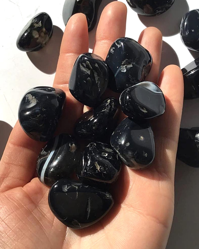 Mix Agate Stone Rosary ROS3020MC