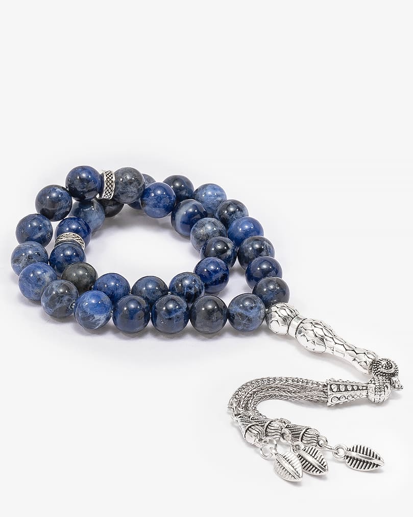 Sodalite Stone Rosary ROS8011BL