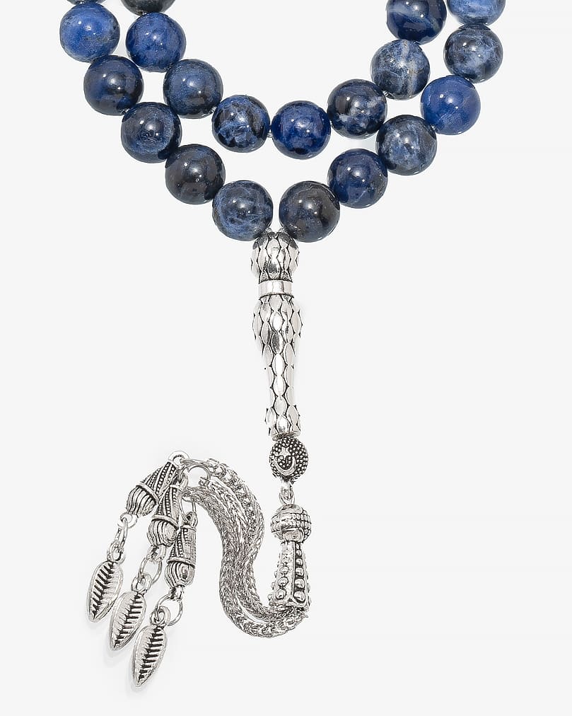 Sodalite Stone Rosary ROS8011BL