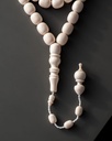 IVORY WHITE ROSARY ROS5164WH
