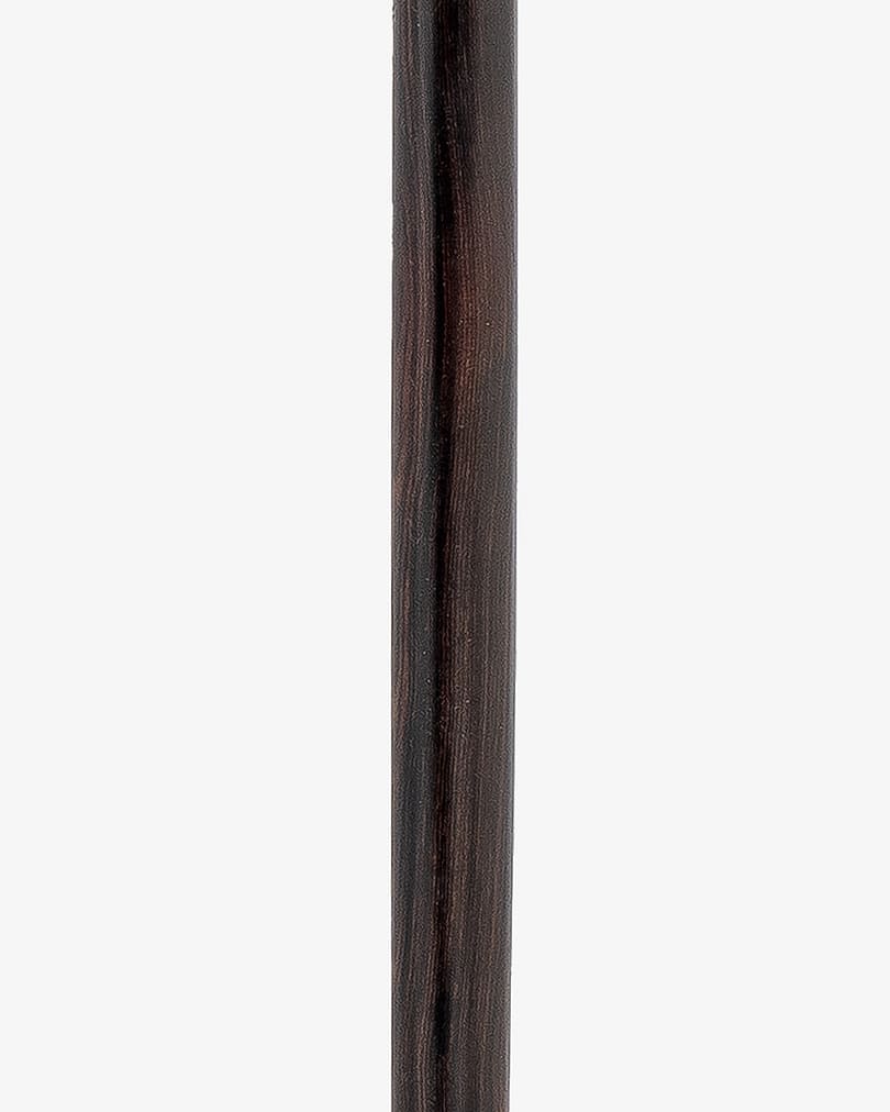 عصا عكاز سادة خشب ايبانوس طبيعي