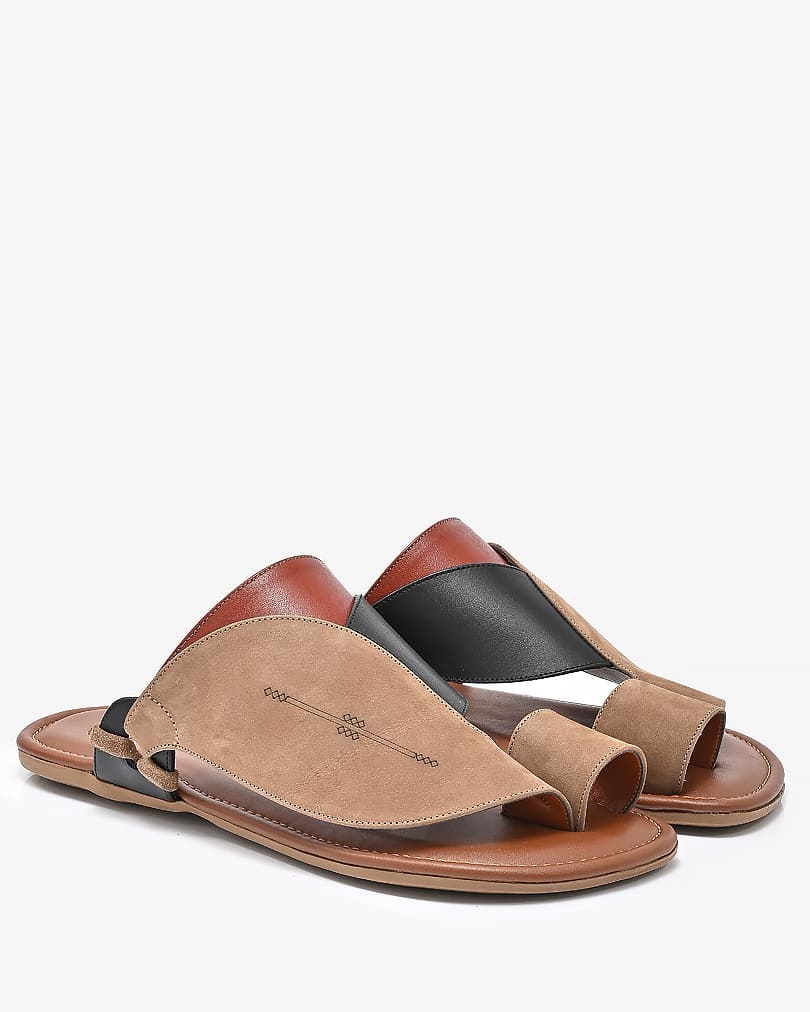 FLORRA leather sandal P5004FLOBN