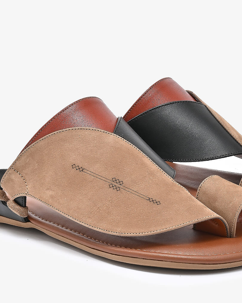 FLORRA leather sandal P5004FLOBN