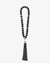 Obsidian gray & black Rosary ROS8018GY