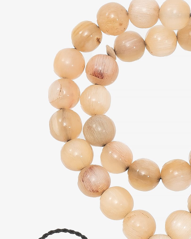 سبحة قرن جاموس دائرية فاخرة