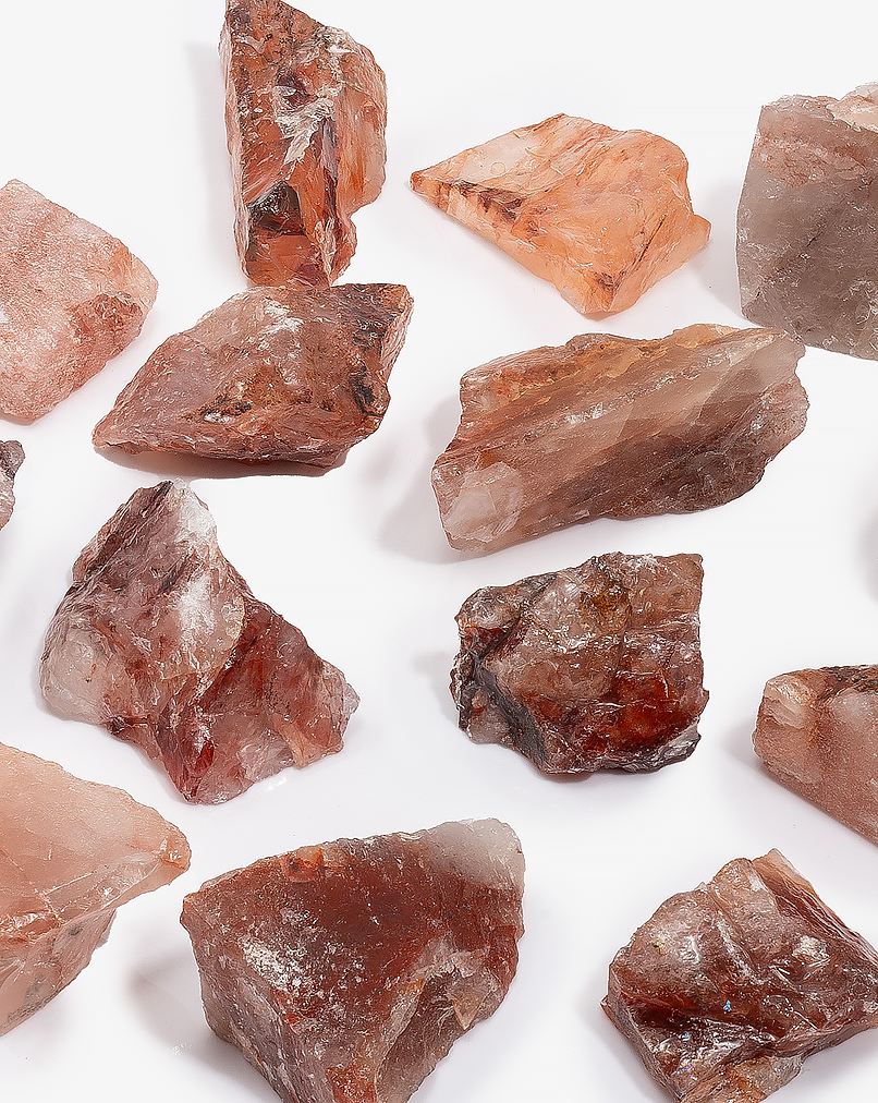 حجر أفينتورين طبيعي خام متعدد الألوان