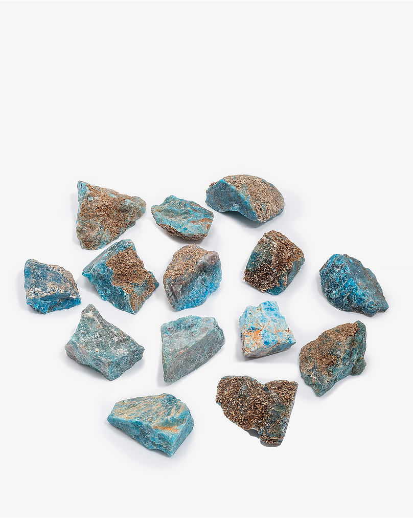 حجر اباتايت طبيعي خام