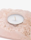 Rose Quartz candlestick Stone ACC015PK