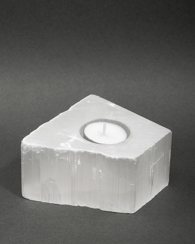 Clear Quartz Candlestick Stone ACC017WH