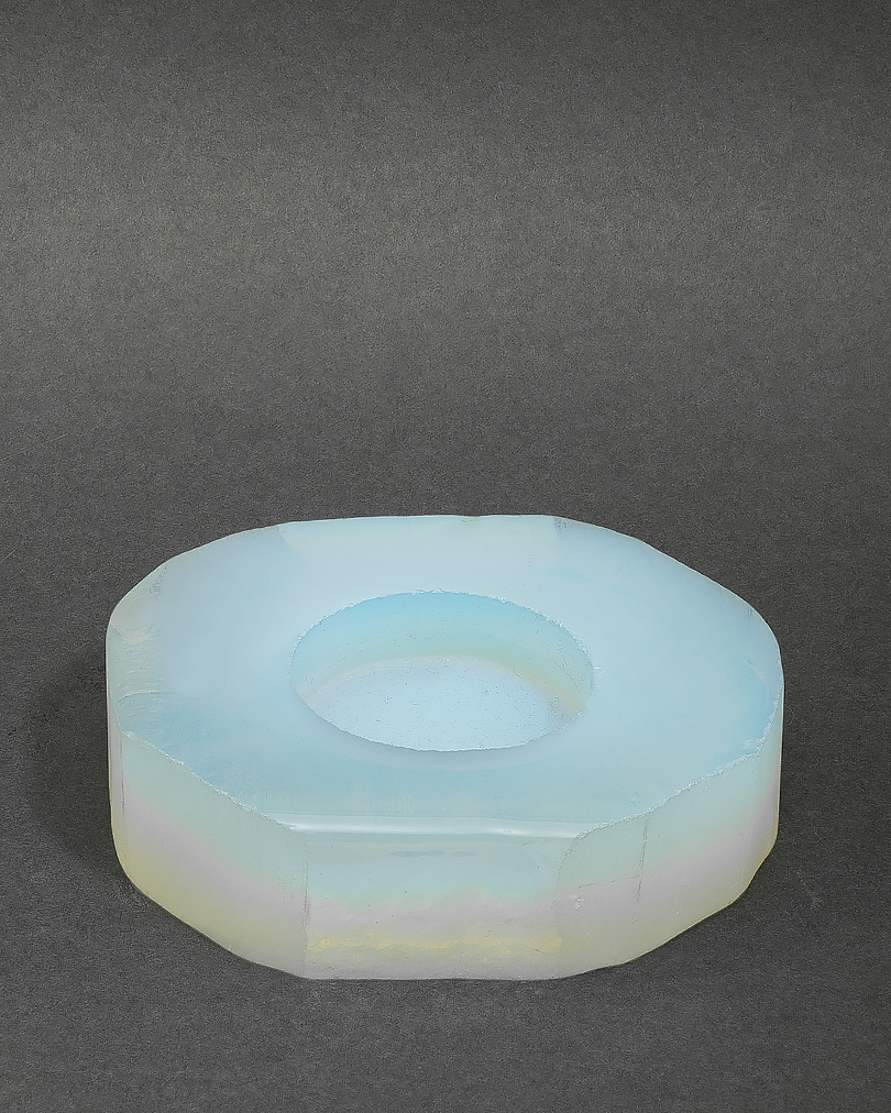 Crystal Candlestick Stone ACC018WH