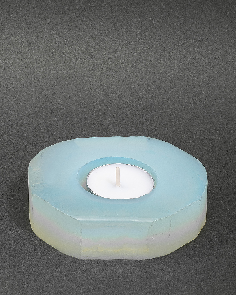 Crystal Candlestick Stone ACC018WH