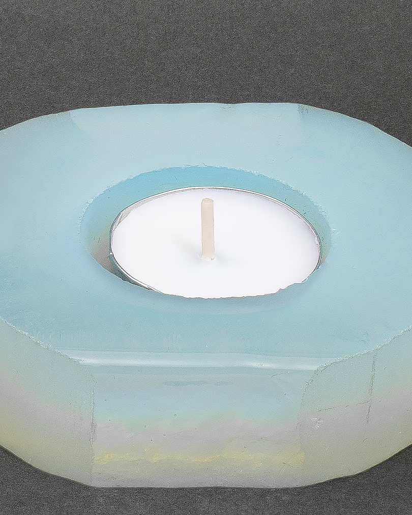 Crystal Candlestick Stone ACC018WH