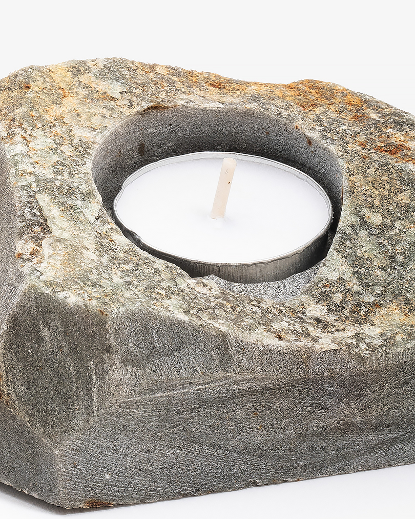 Tourmaline Quartz Candlestick Stone ACC027GY