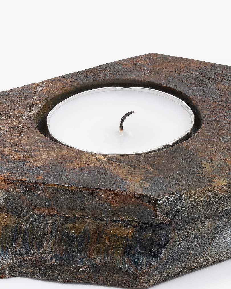 Ironstone Candlestick  ACC029BN