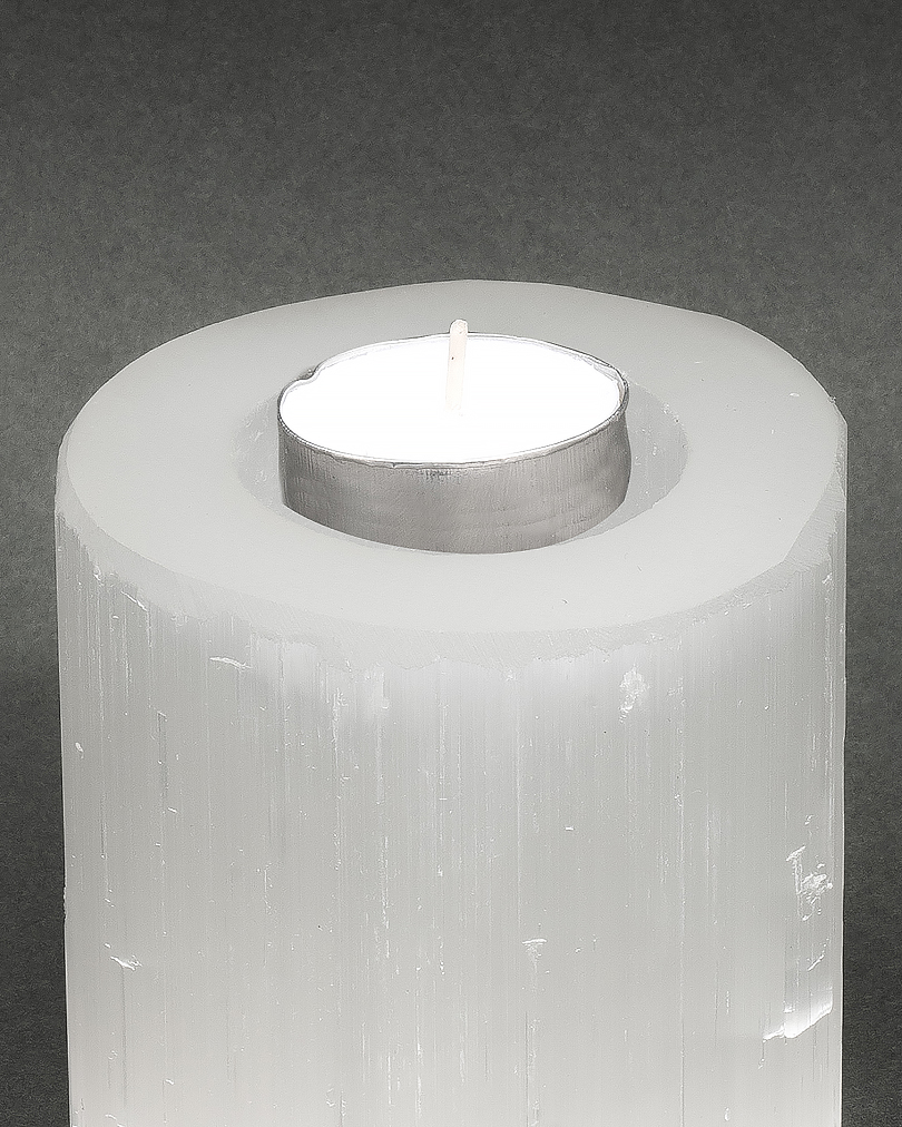 Clear Quartz Candlestick Stone ACC031WH