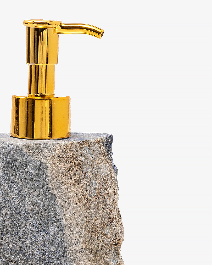 موزع صابون سائل من حجر لازورد طبيعي فاخر