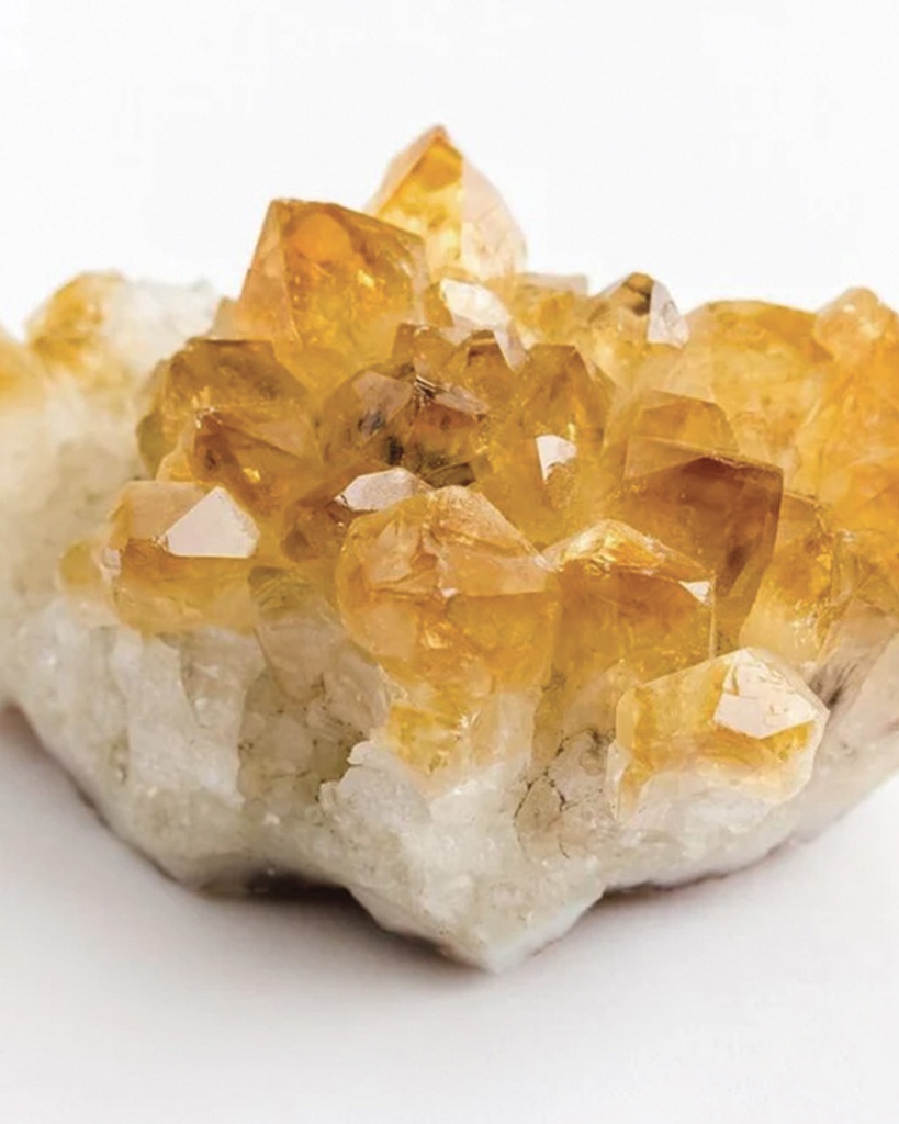 Yellow Calcite Stone Lotion Dispenser ACC042YL