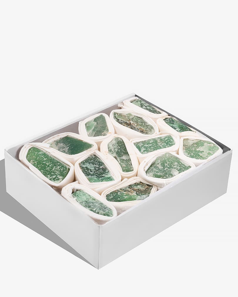 حجر افينتورين اخضر طبيعي خام