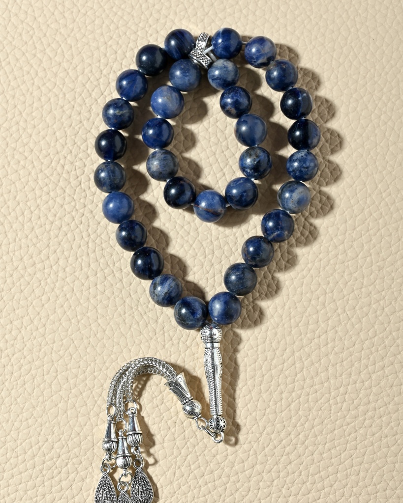 Sodalite Stone Rosary ROS8027BL