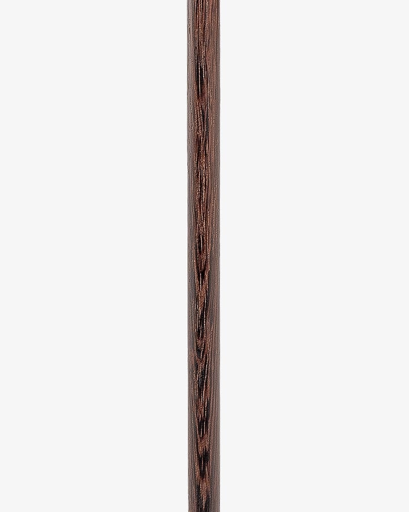 عصا عكاز خشب الإبانوس مزين رأس النسر