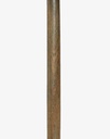 Sandalwood cane with an intricately carved luxurious 