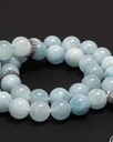 Heavenly aquamarine stone rosary