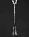 Heavenly aquamarine stone rosary