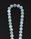 Heavenly aquamarine stone rosary