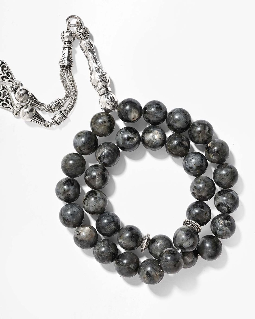 Labradorite stone rosary ROS8079GY