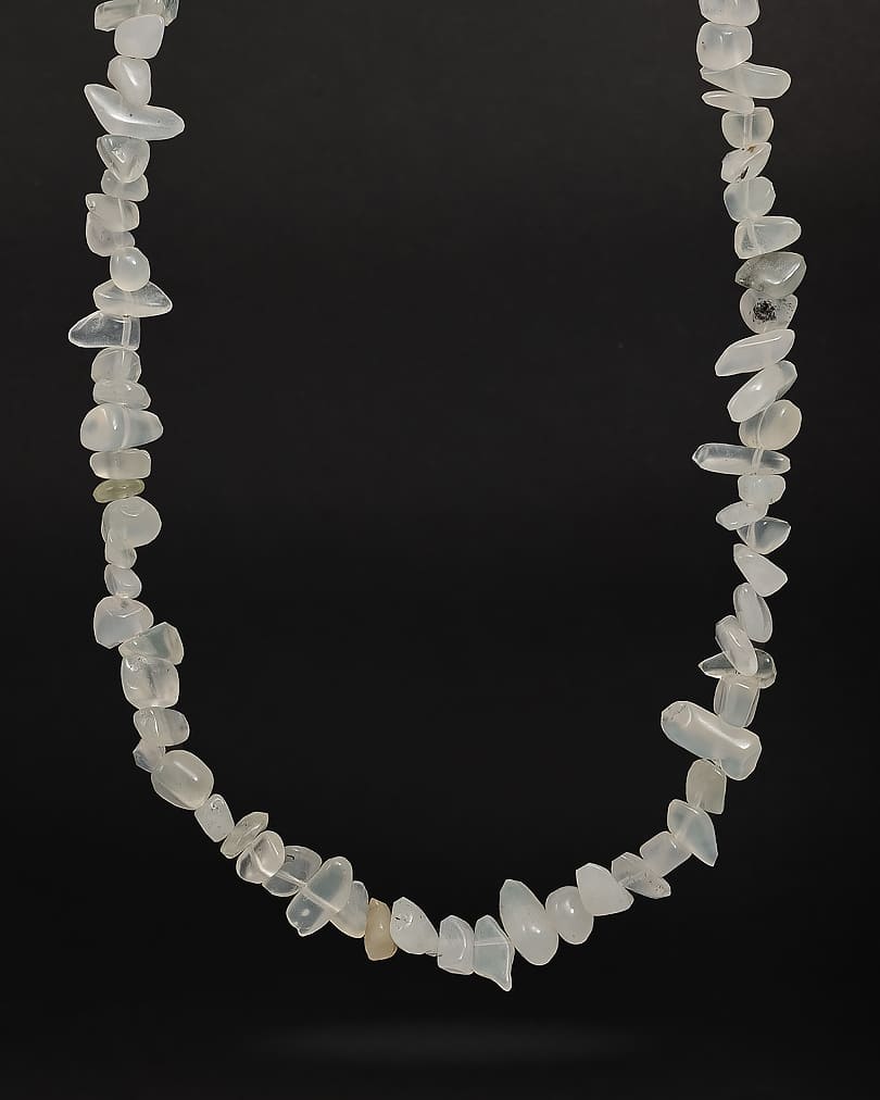 Women's necklace with apple aventurine stone WNEC085GN
