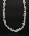 Women's necklace with apple aventurine stone WNEC085GN