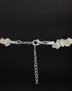 Women's necklace with apple aventurine stone WNEC085GN