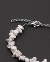Buffalo stone bracelet (howlite) WBRA109WH
