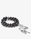 Black onyx stone rosary ROS3098BK
