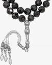 Black onyx stone rosary ROS3098BK