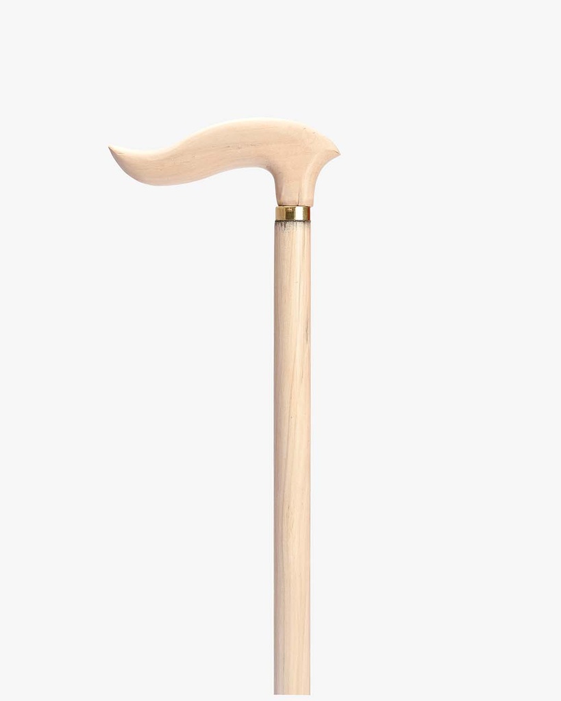 Almond wood crutch stick