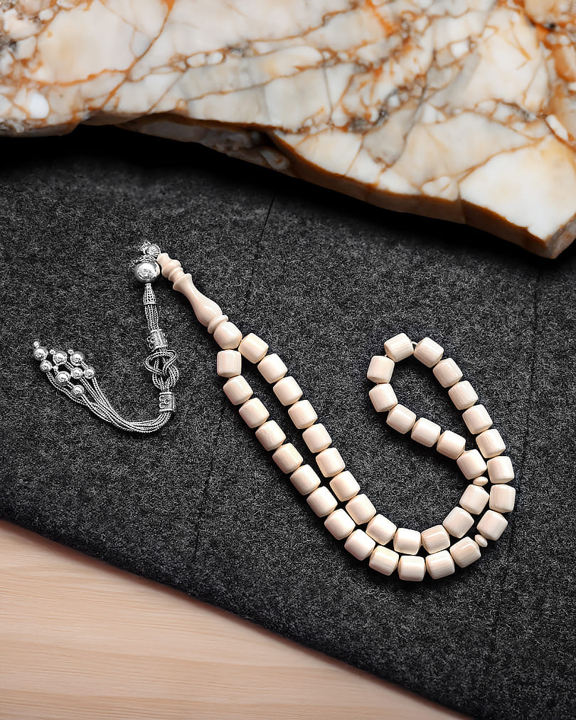 Rare ivory rosary ROS5328WH