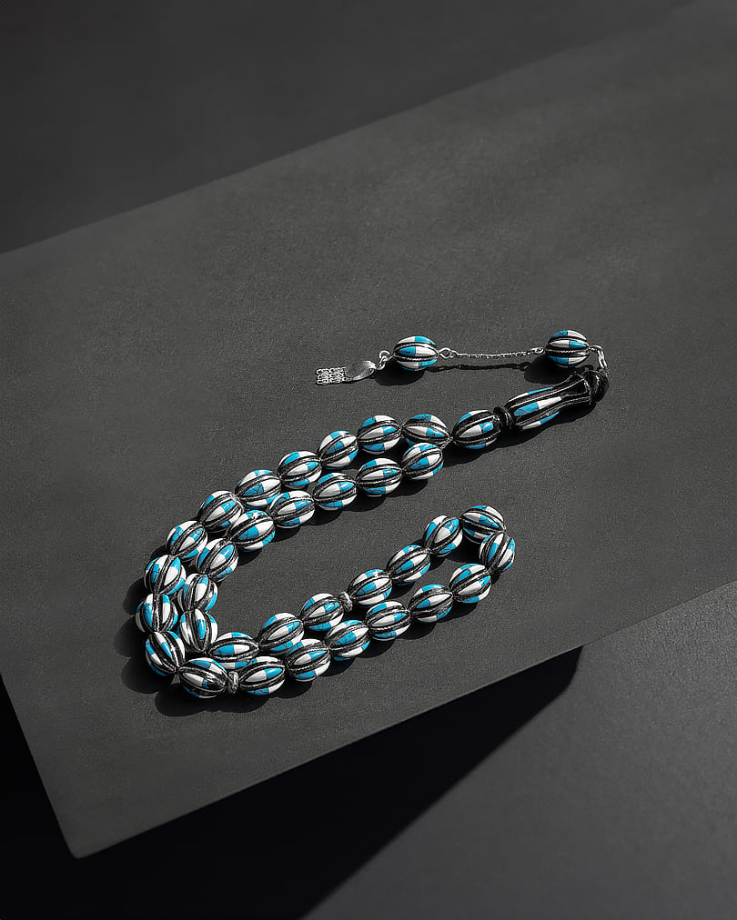 Silver rosary of ease ROS5307MC