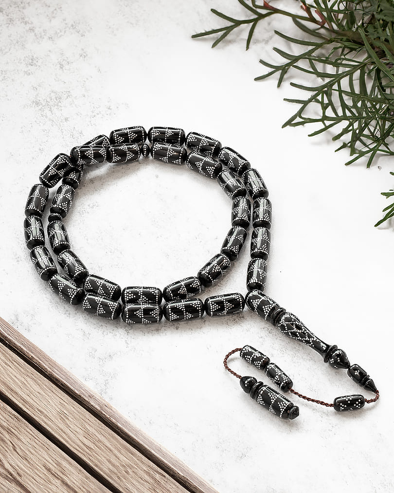 Natural coke rosary ROS5312BK