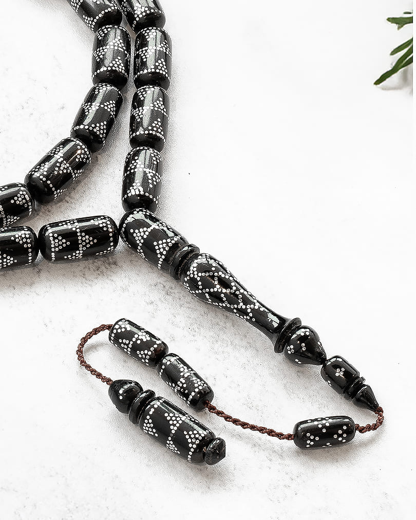 Natural coke rosary ROS5312BK