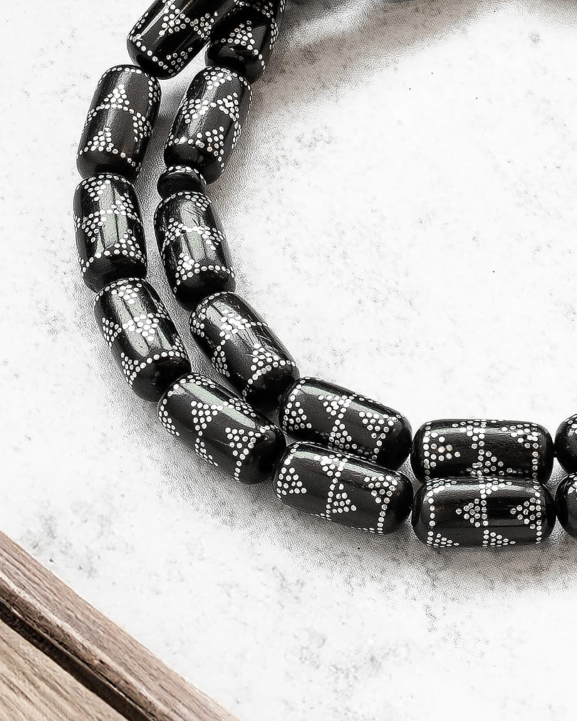 Natural coke rosary ROS5312BK