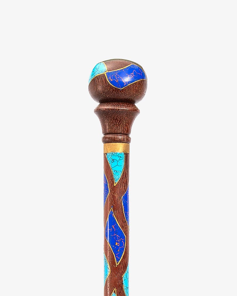 Teak wood crutch stick CAN511