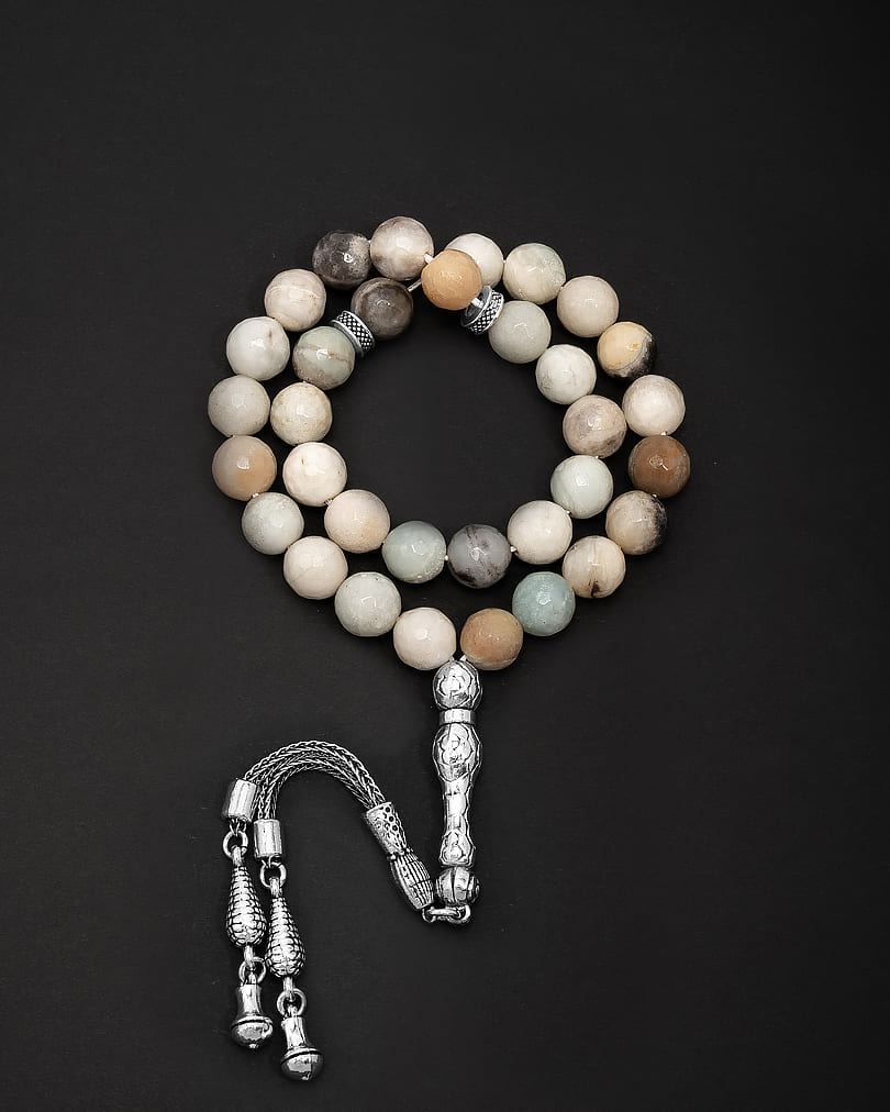 Amazonite stone rosary ROS8044MC