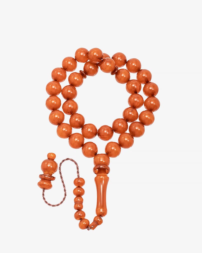 Bucklight brown rosary ROS638BN