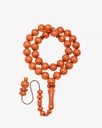 Bucklight brown rosary ROS638BN