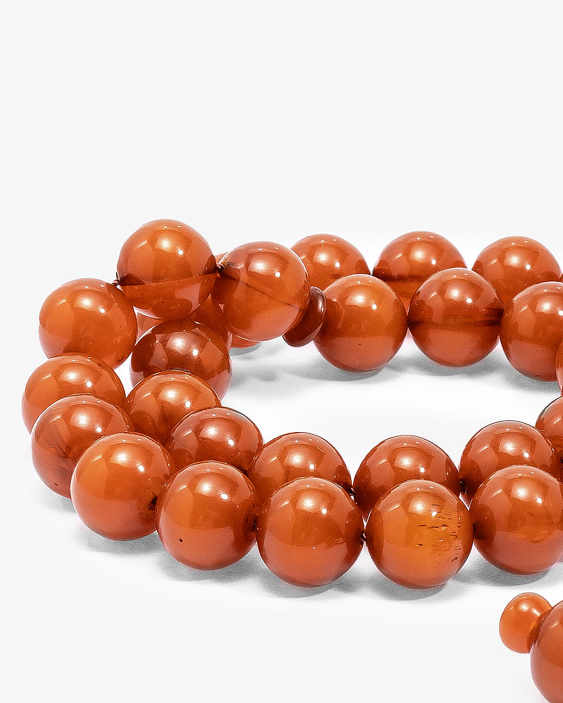 Bucklight brown rosary ROS638BN